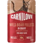 Carnilove Cat Adult Pouch Gravy Wild…