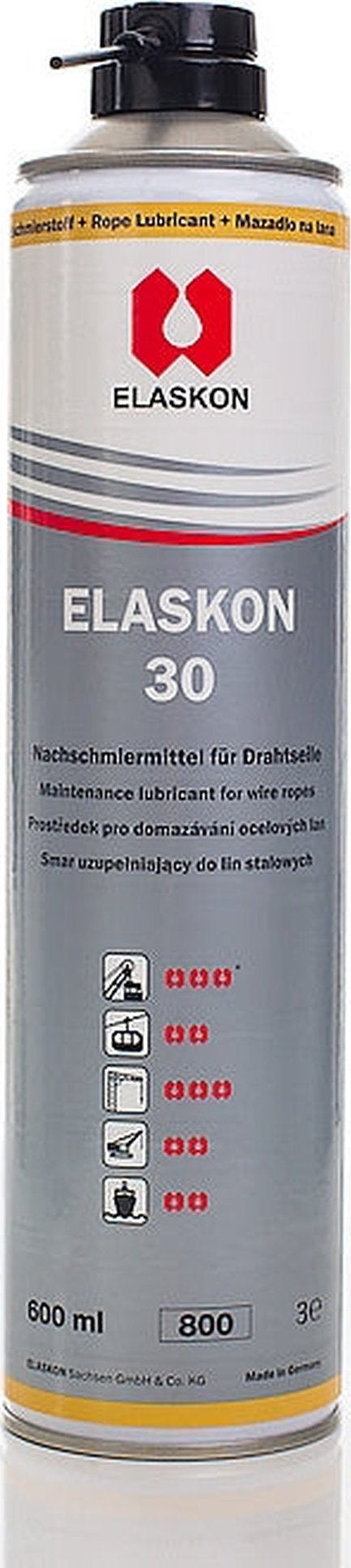 Elaskon 30 - mazivo pro domazávání ocelových lan Spray 600ml