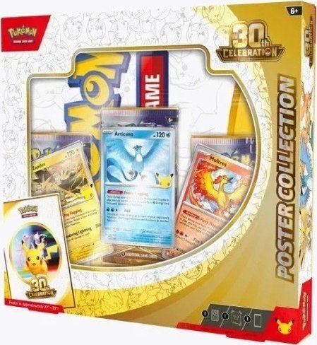 Pokémon Company Pokémon TCG: 30th Celebration - Poster Collection