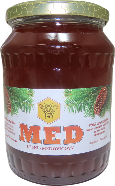 Včelí Med Lesní- Medovicový Josef Rubáček