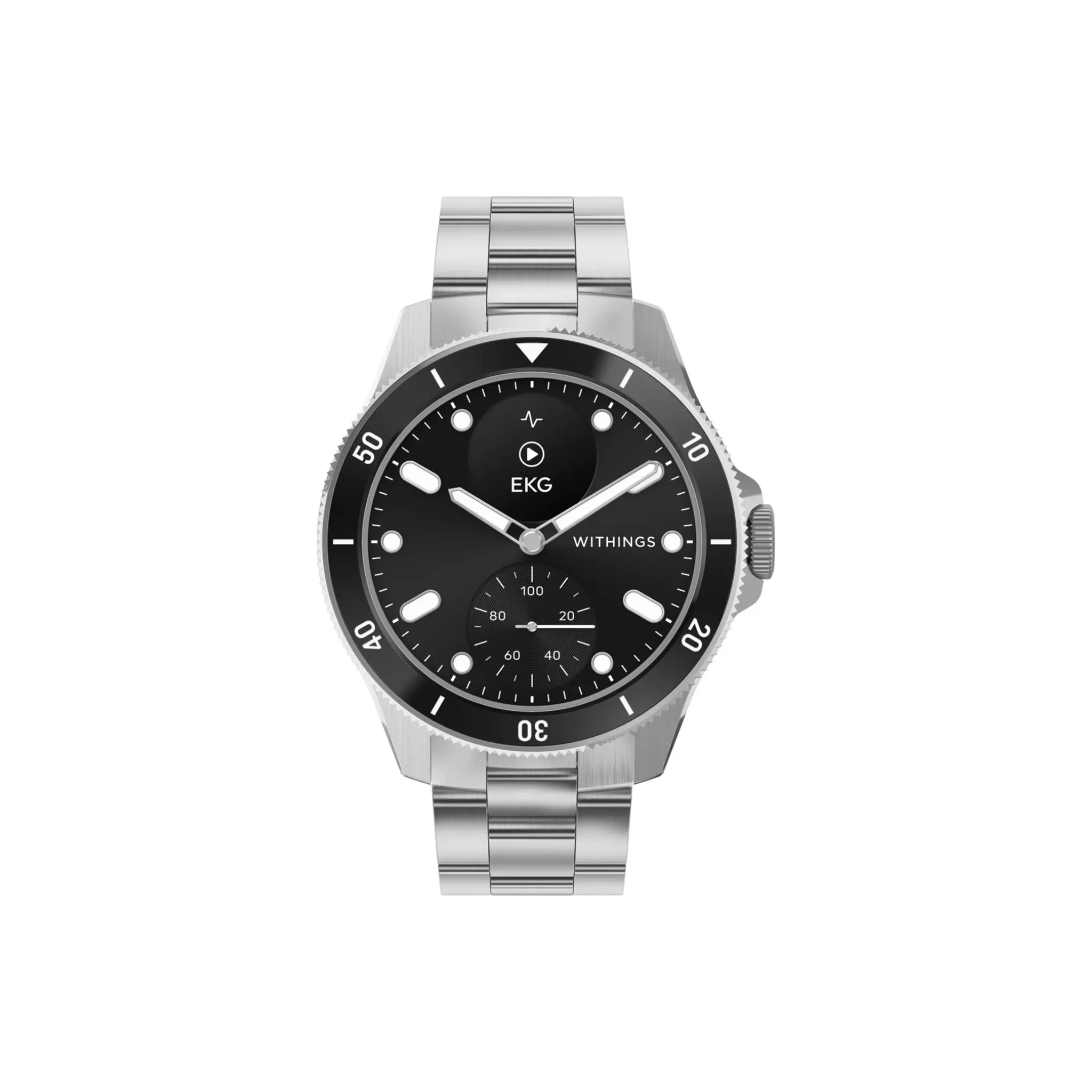 Fotografie 1 - Chytré hodinky Withings ScanWatch Nova 42 mm černé/stříbrné