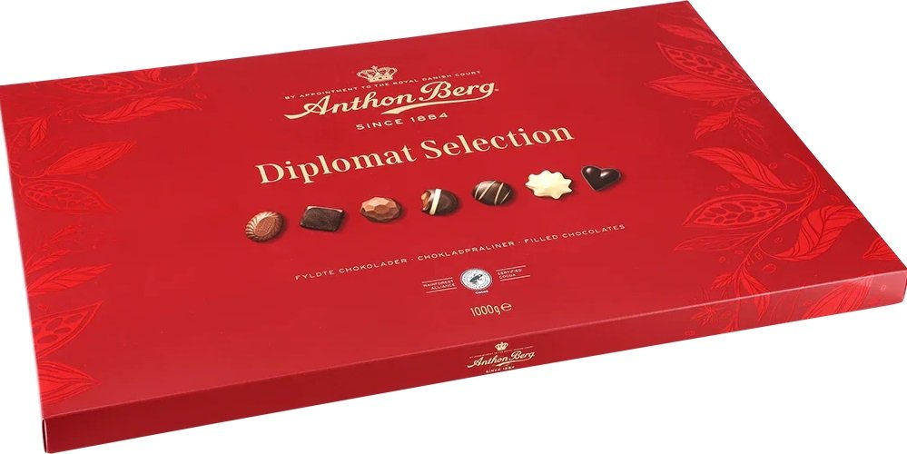 Anthon Berg luxusní bonboniéra Diplomat 1000 g