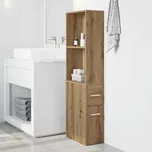 vidaXL Úzká koupelnová skříňka na…