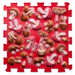 ORTEK Puzzle masážní podložka 26 x 26…