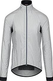 CAFÉ DU CYCLISTE Pánská cyklistická větrovka Madeleine – šedobílá Velikost: M