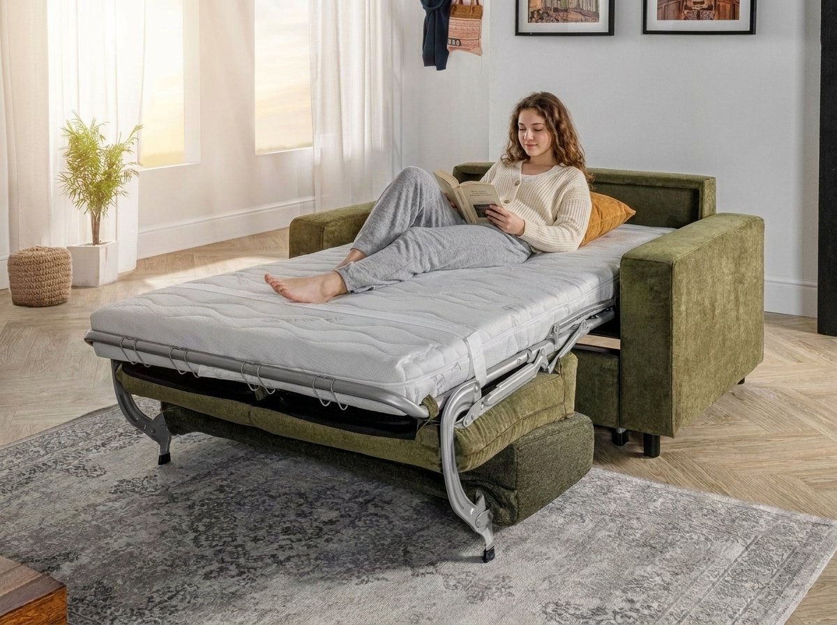 Rozkládací křeslo pro každodenní spaní MULTIFLEX PREMIUM plocha spaní 88x200 cm