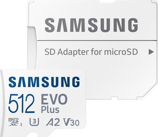 Samsung microSDXC EVO Plus 512GB Class 10 vč. adaptéru MB-MC512SA/EU