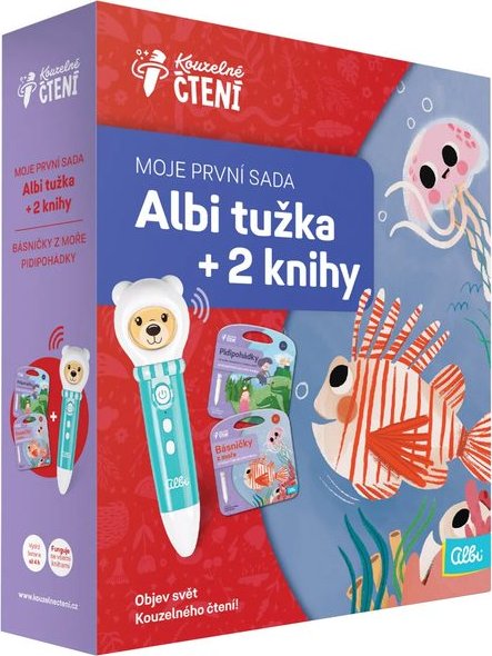 ALBI Moje první Albi tužka 1.5 + 2 knihy