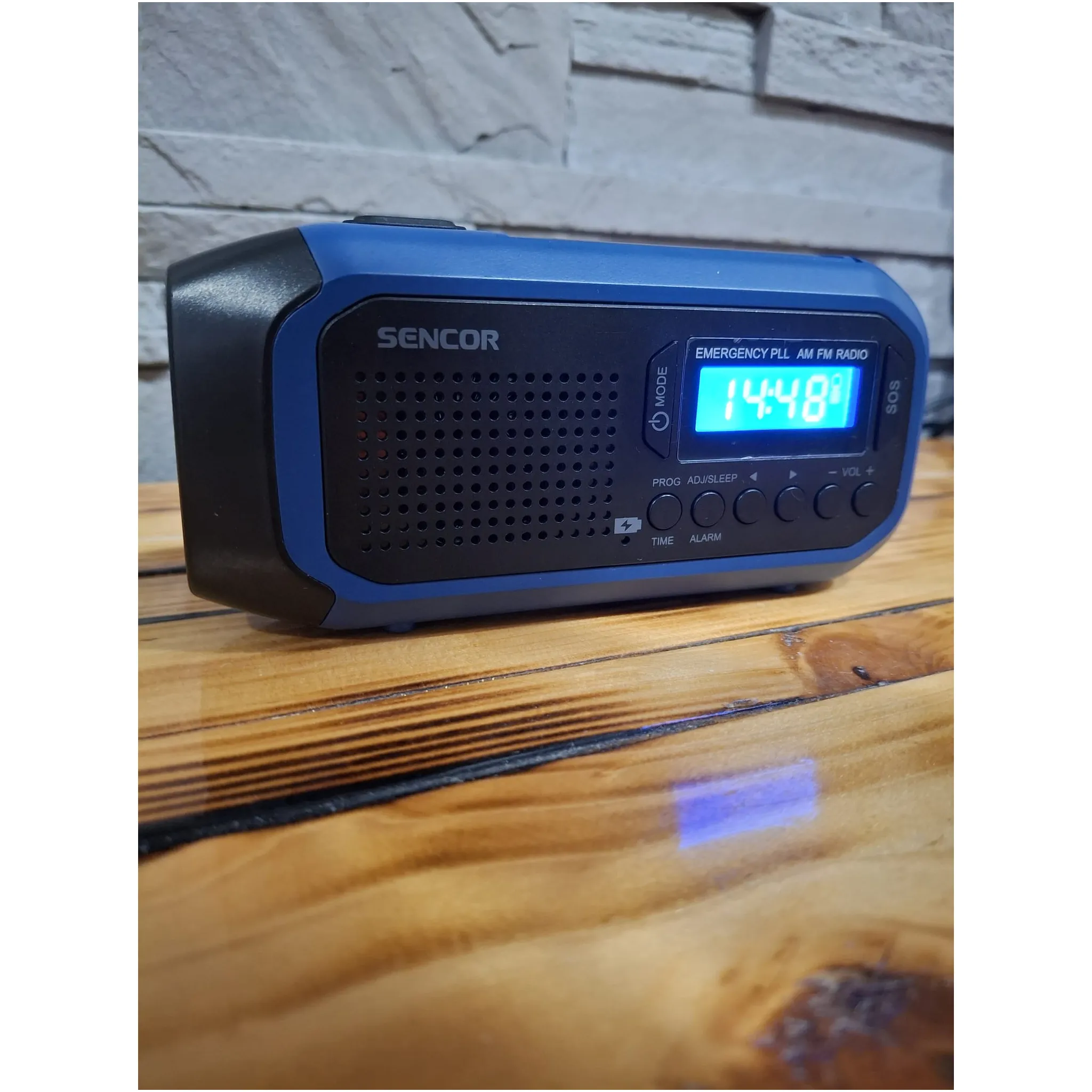Fotografie 8 - Radiopřijímač Sencor SRD 1050SCL BB černé/modré