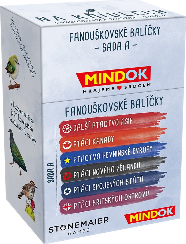 MINDOK Na křídlech: Fanouškovské balíčky – sada A