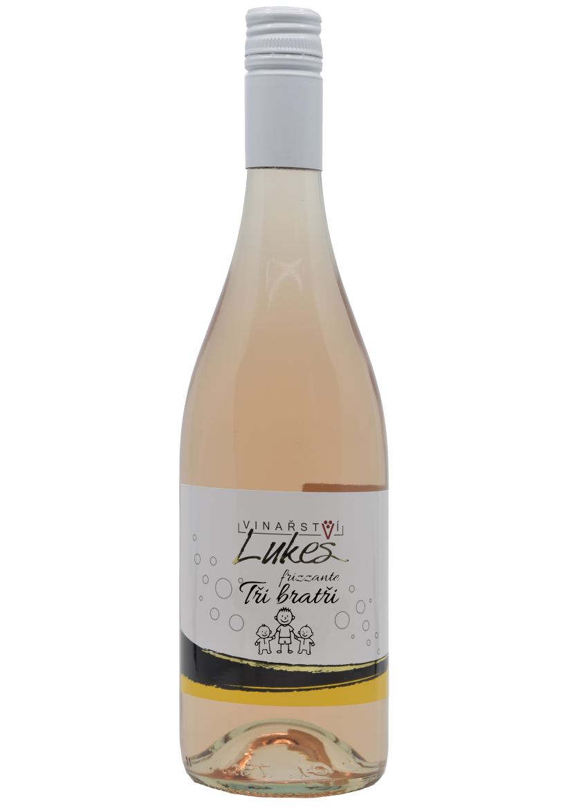 Frizzante Tři bratři - Vinařství Lukeš