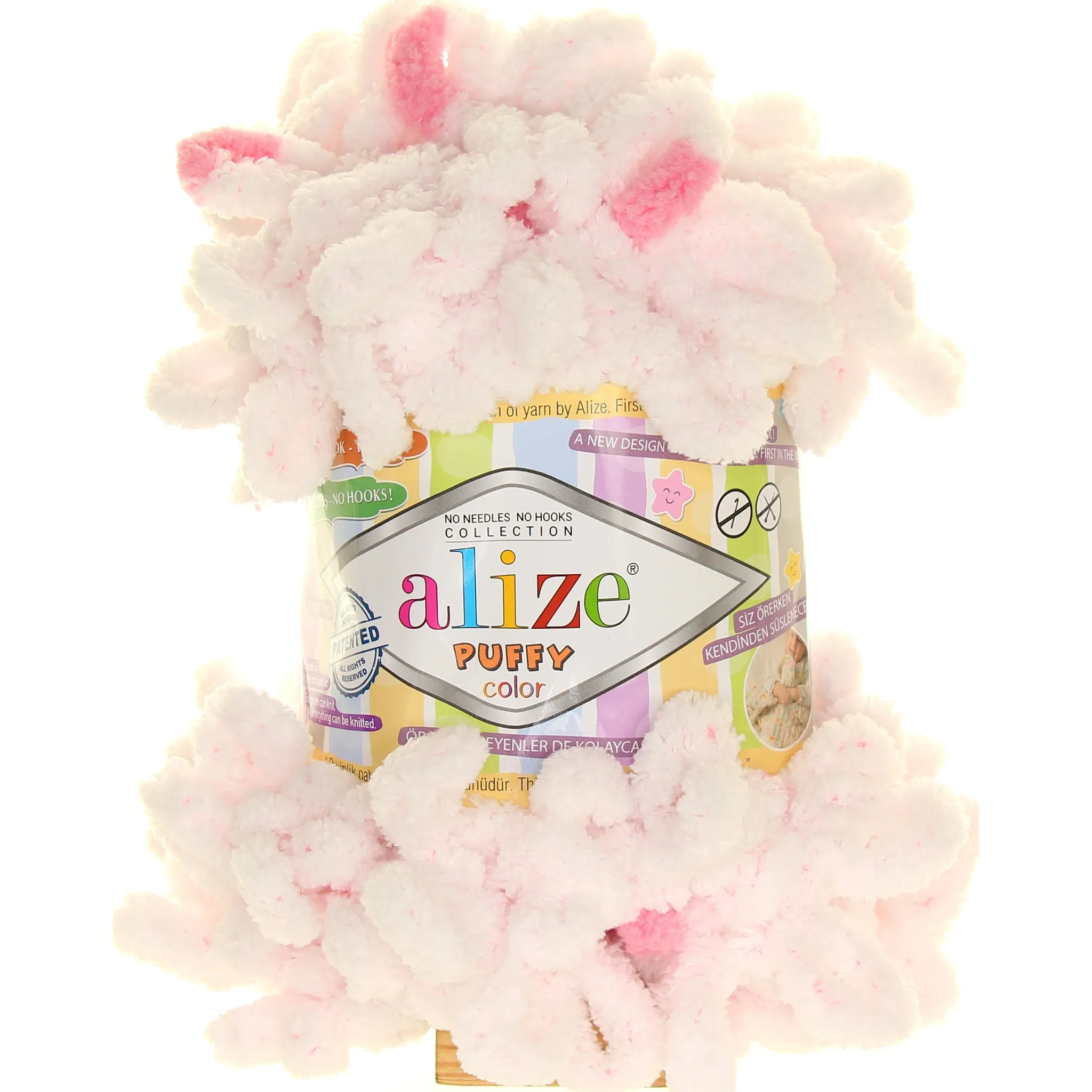 Fotografie 1 - Příze Alize Puffy Color 6492