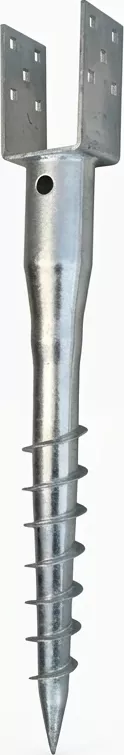 Zemní vrut typ U na dřevostavbu - délka 700mm, průměr 80mm