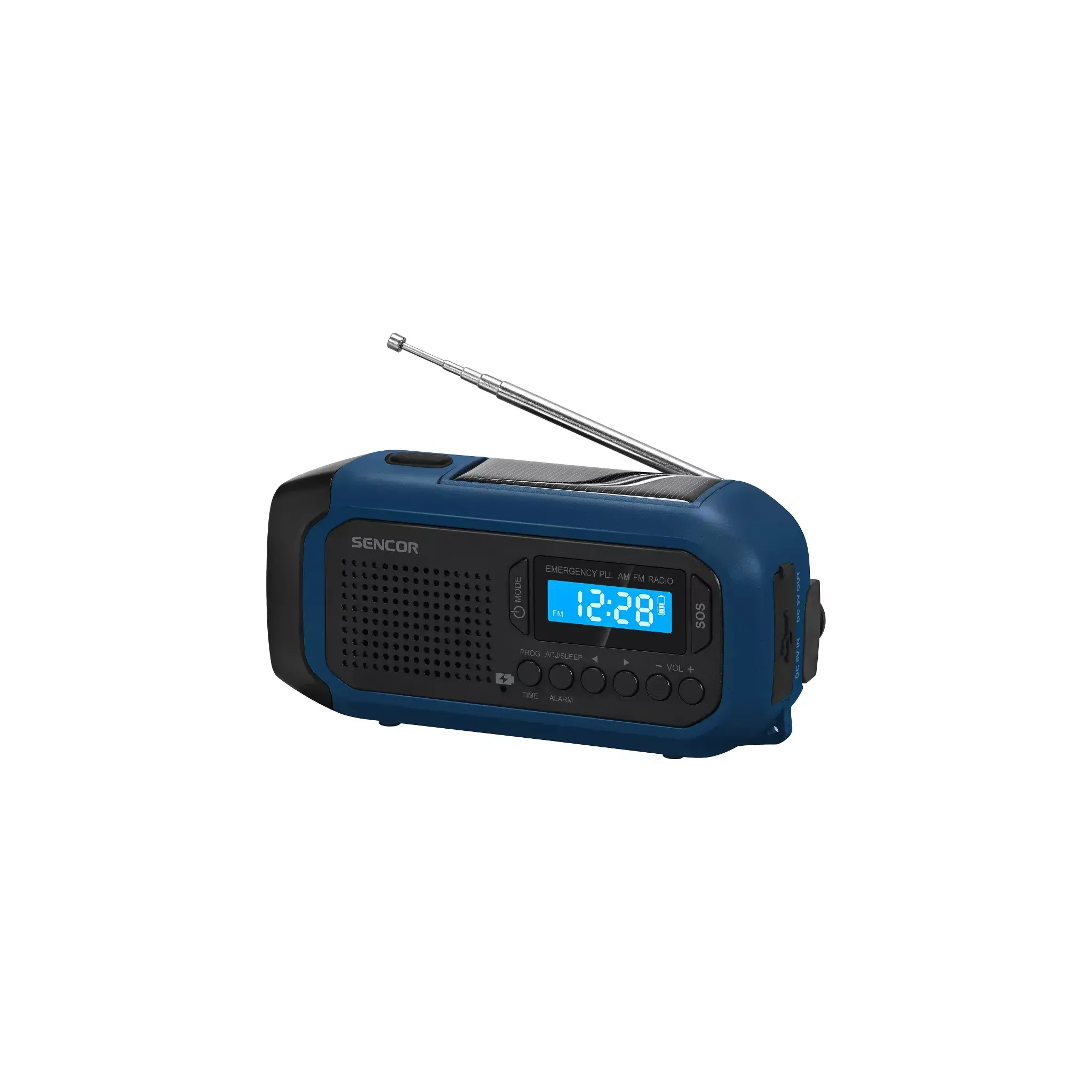Fotografie 3 - Radiopřijímač Sencor SRD 1050SCL BB černé/modré