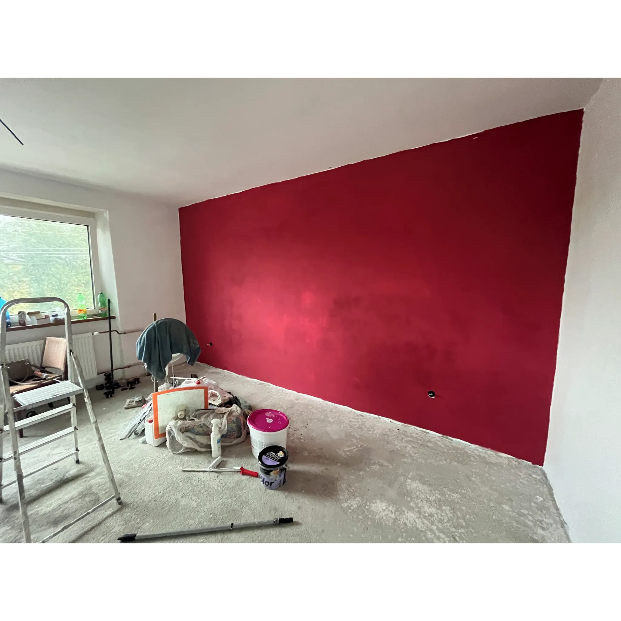 Fotografie 2 - Barva na zeď Remal Vinyl Color mat 830 3,2 kg