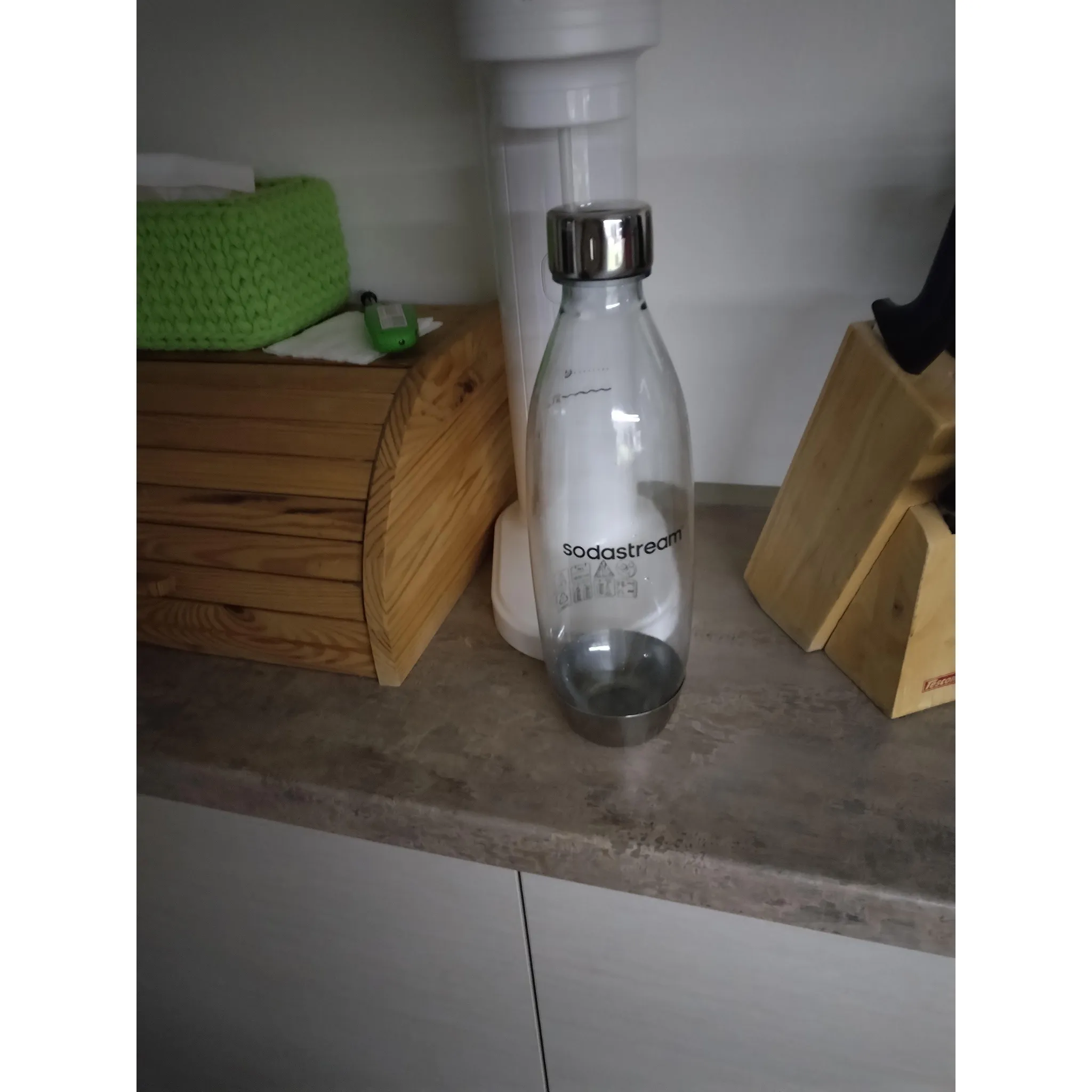 Fotografie 3 - Příslušenství pro výrobník sody SodaStream 42002086 Fuse Metal láhev 1 l
