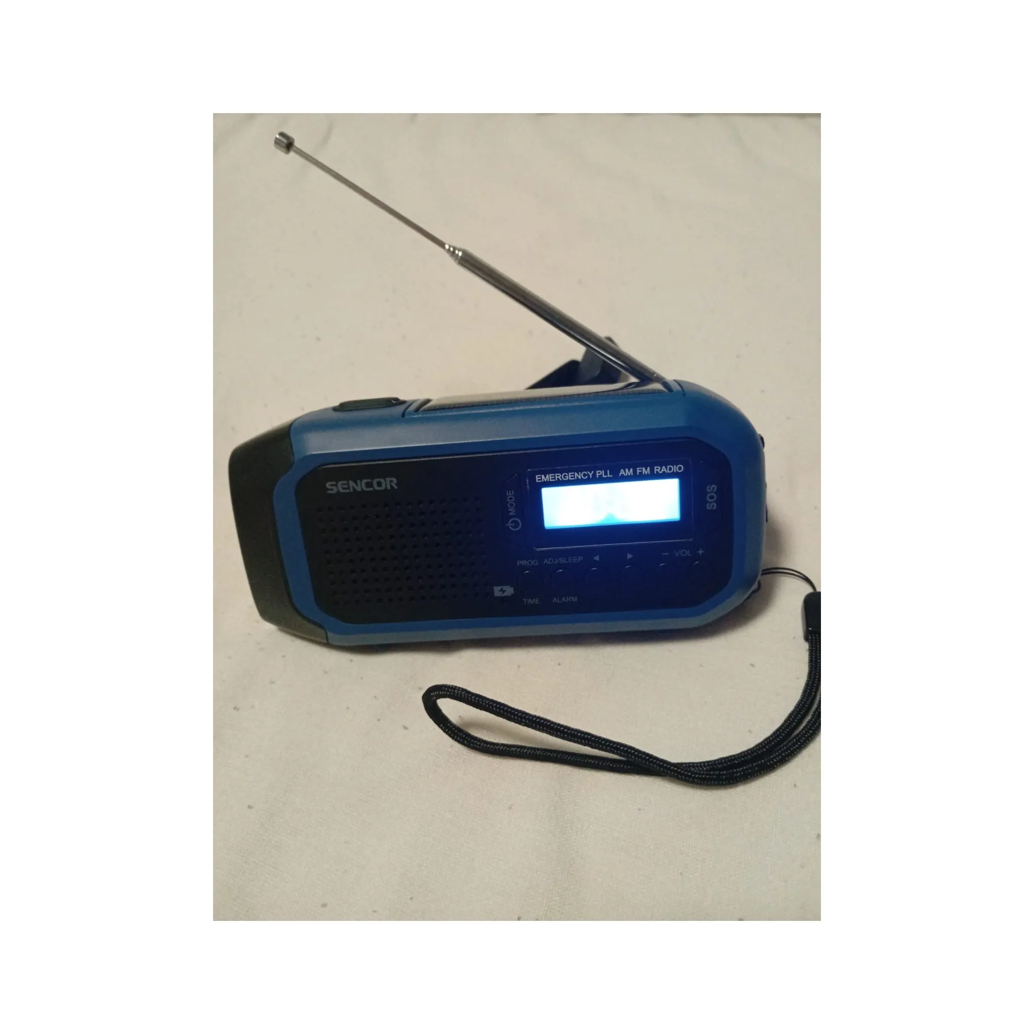 Fotografie 4 - Radiopřijímač Sencor SRD 1050SCL BB černé/modré