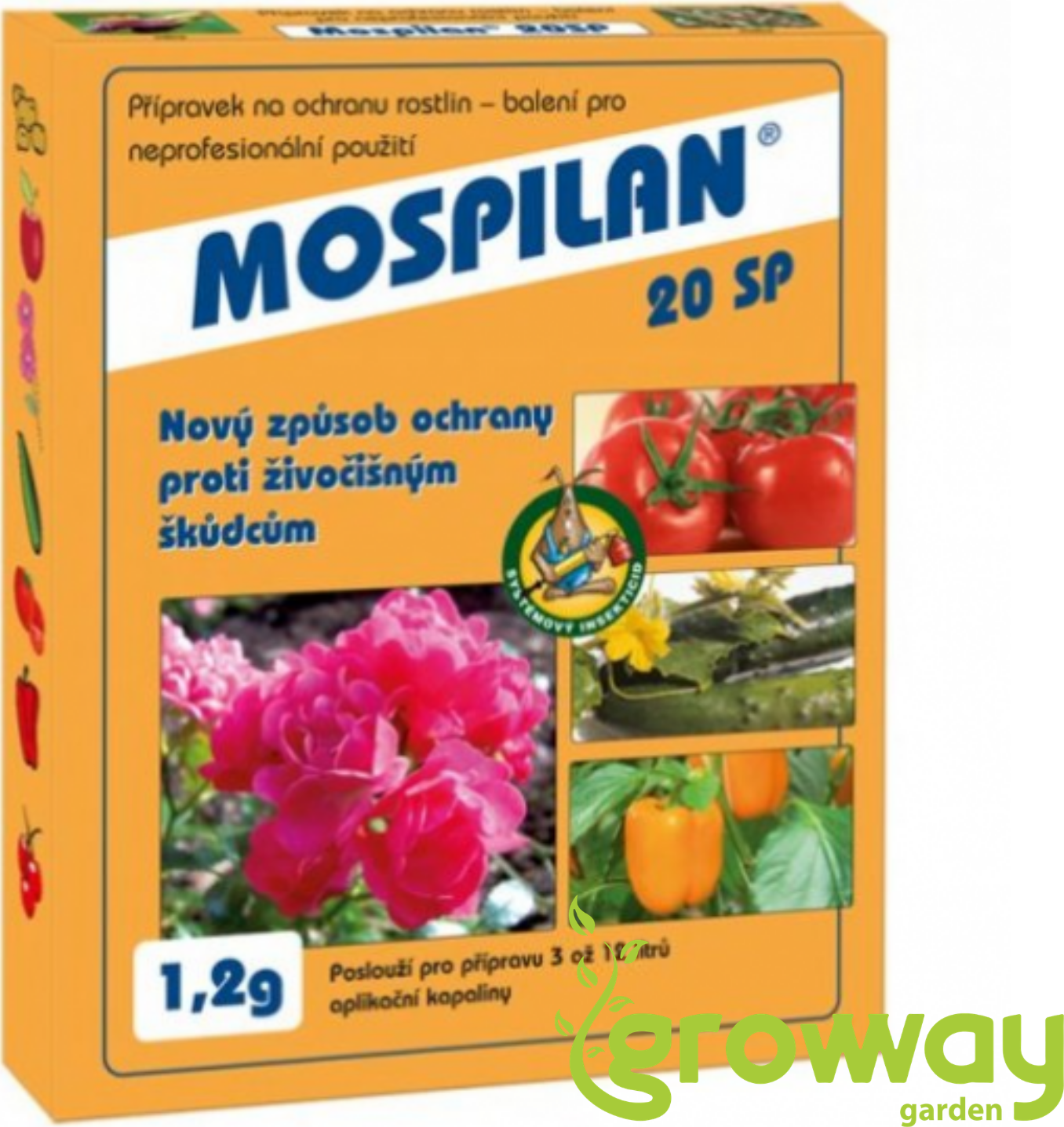 Mospilan 20SP - Ochrana rostlin proti škůdcům 5x 1,8 g