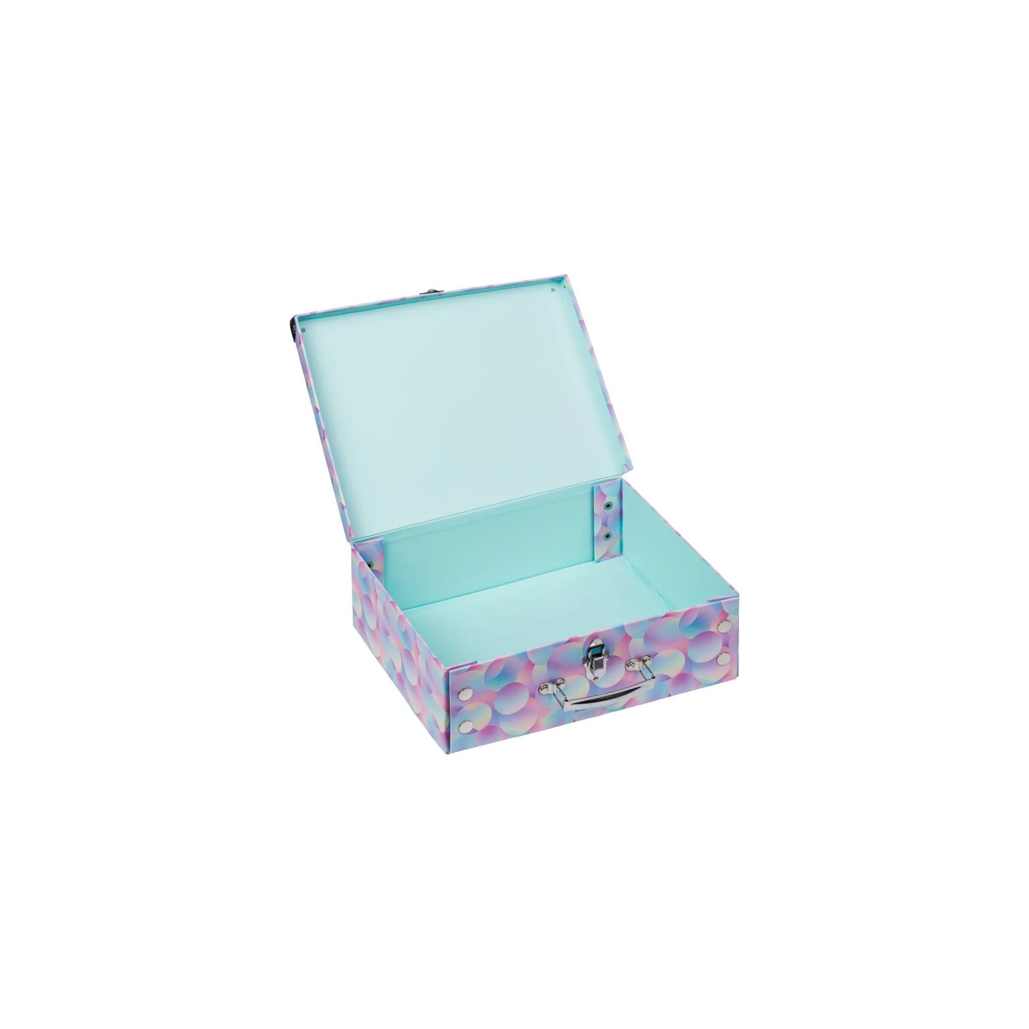 Fotografie 2 - Školní kufřík BAAGL Skládací školní kufřík 32,5 x 26 x 10,5 cm Candy s kováním