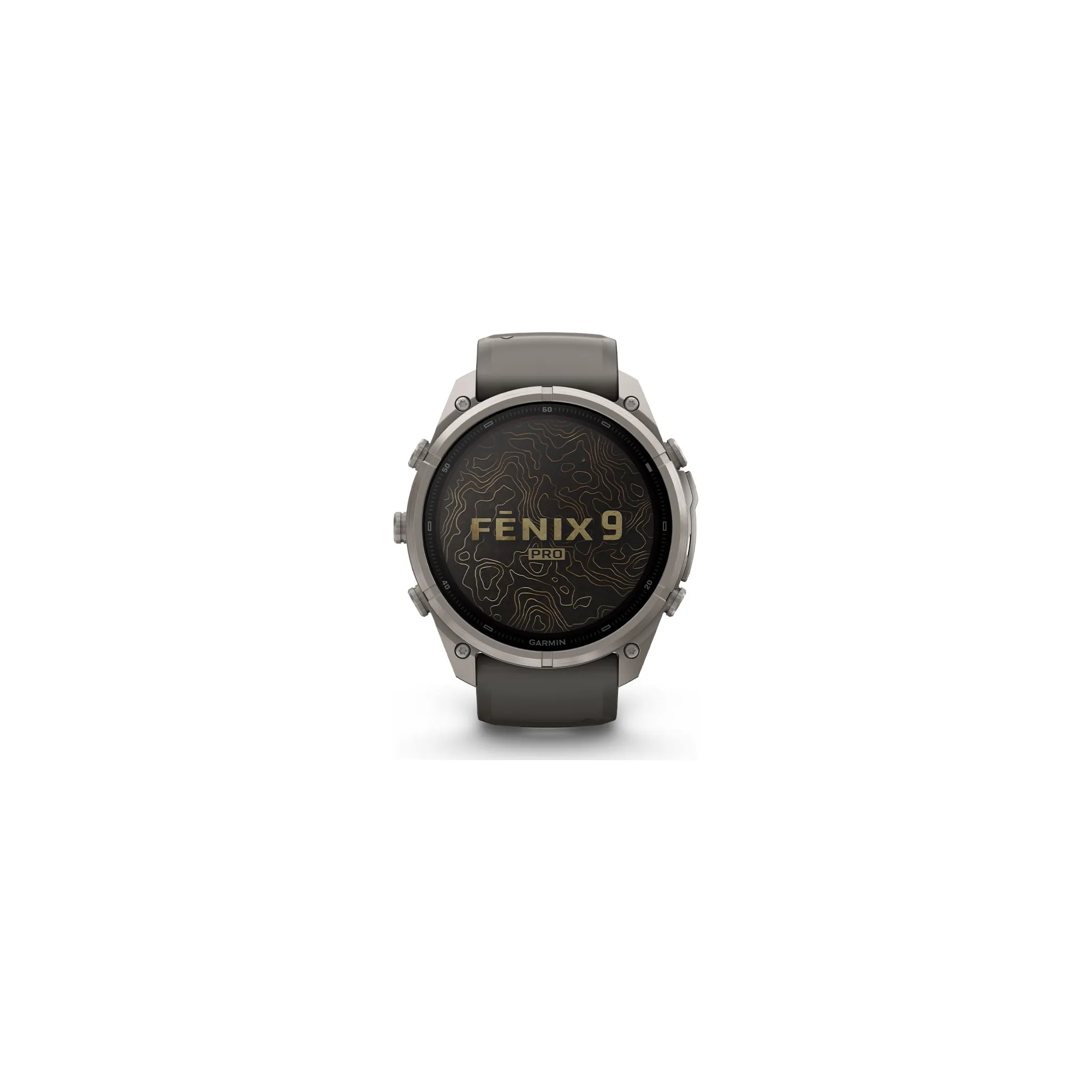 Fotografie 3 - Chytré hodinky Garmin fēnix 9 Pro 51 mm inReach Titanium Pebble Gray/Silver Gray