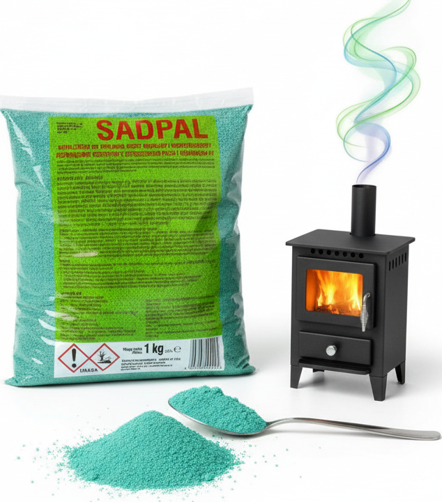 Jipos Tools Čistič komína a všech částí kotlů SADPAL 1kg