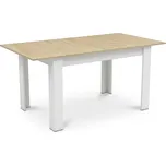 Rozkládací jídelní stůl Mado bílý/dub…