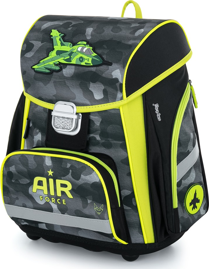 Oxybag Školní batoh PREMIUM Stíhačka
