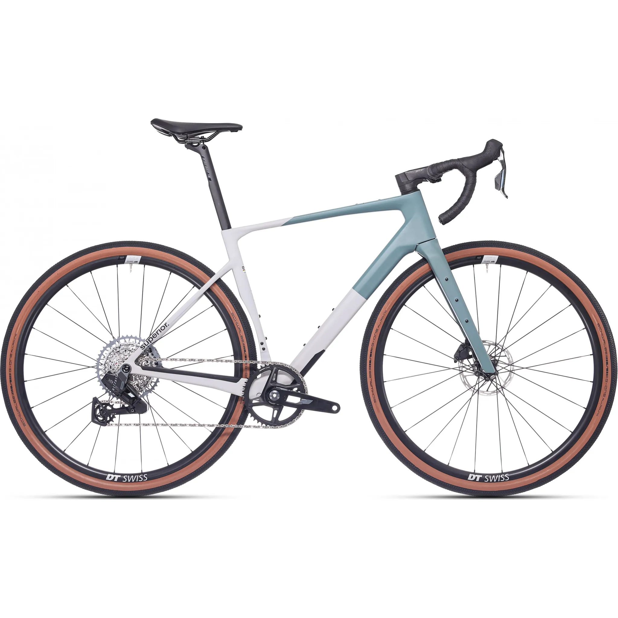 Fotografie 1 - Silniční kolo Superior XR 9.5 GRA Matte Trooper Green/Grey 2026 XL