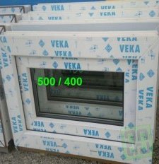 Plastové okno 50x40 bílé, Zvolene provedeni Pravé 50/40o1b