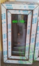 Plastové okno 40x70 zlatý dub, Zvolene provedeni Pravé 40/70os1zd