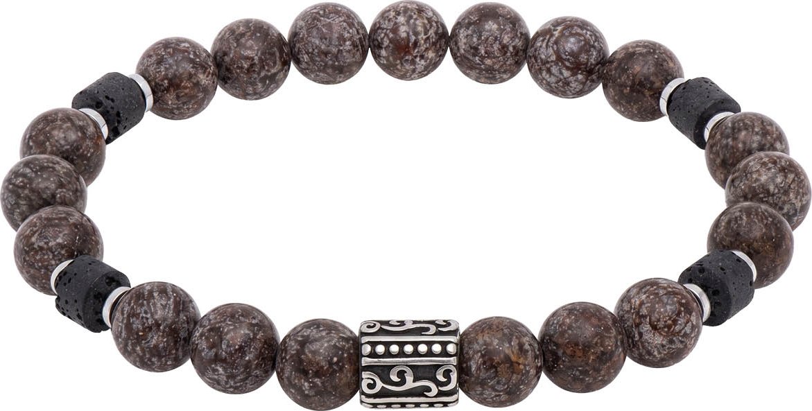 Náramek z přírodního kamene Obsidian 3424