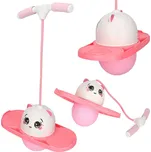 Dětský skákací Pogo KX2631 bílá/růžová