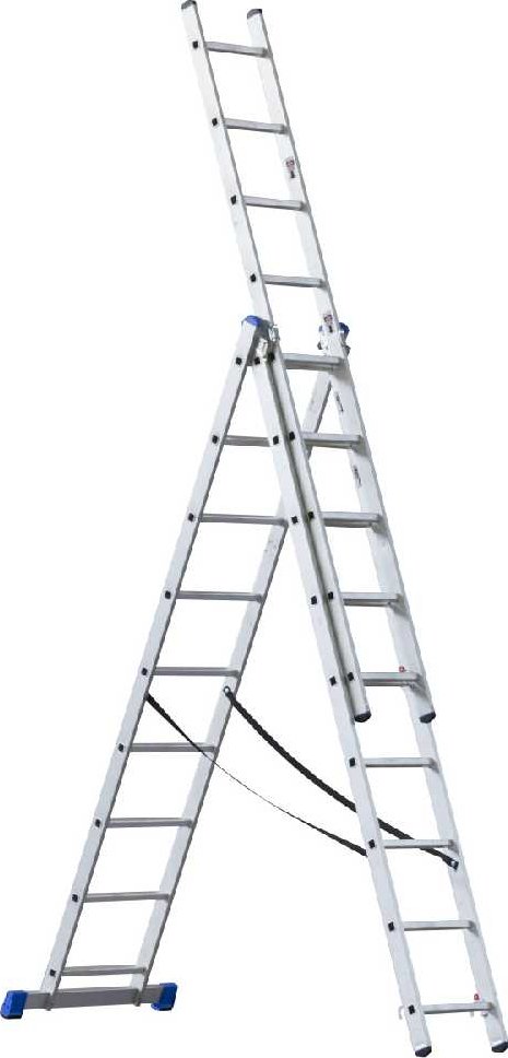 Žebřík G21 třídílný 5,9 m, 3x9 příčlí