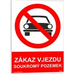 Traiva 14356 Zákaz vjezdu Soukromý…