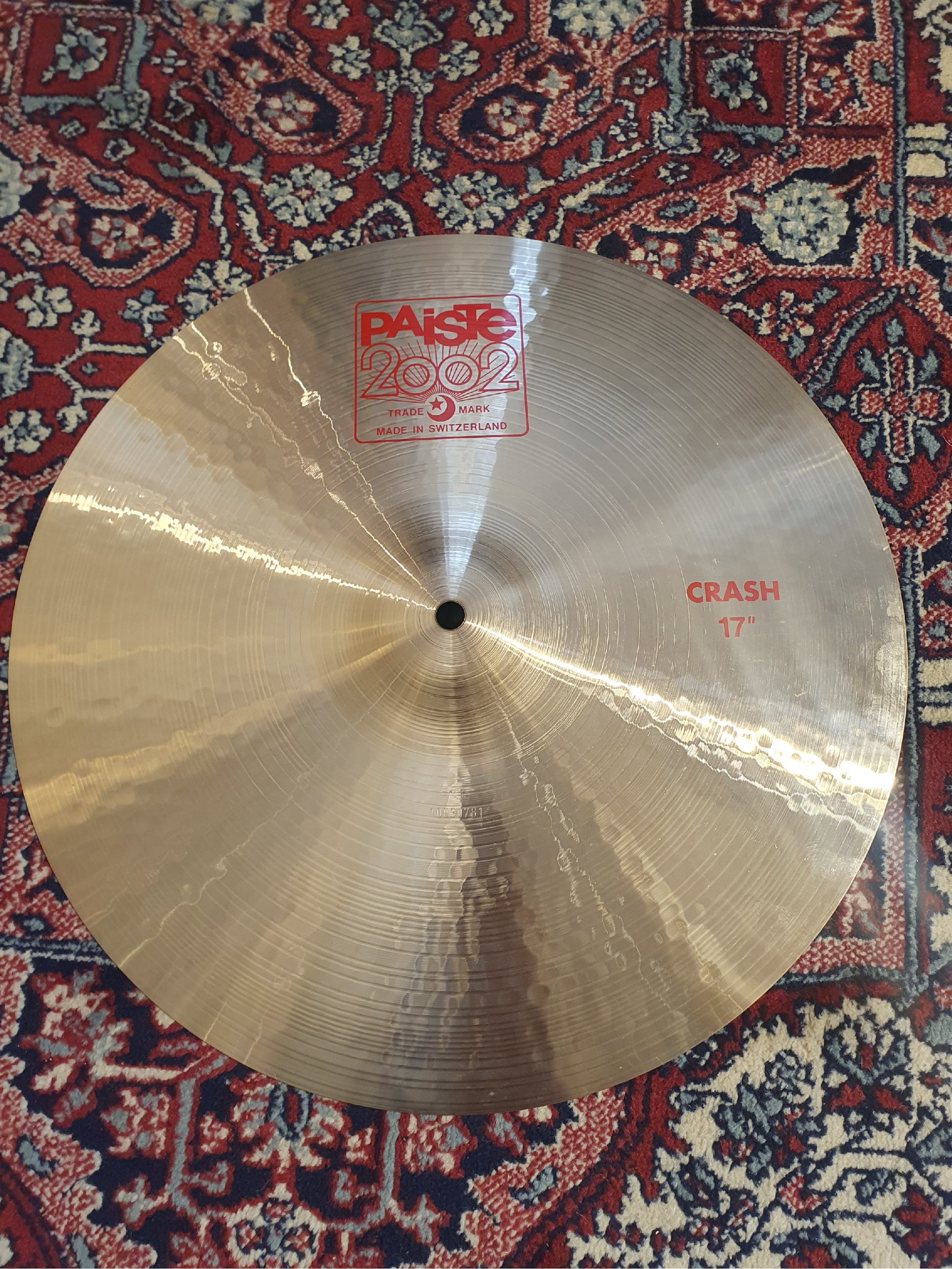 crash Paiste 2002 17"