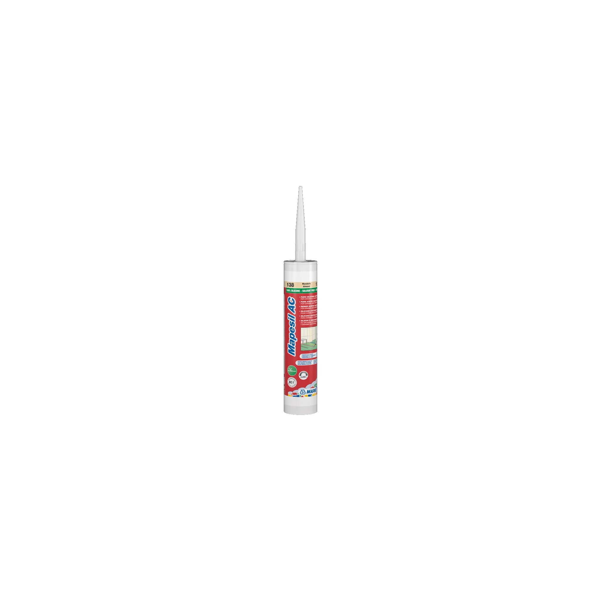 Fotografie 1 - Stavební silikon Mapei Mapesil AC 310 ml 188 sušenková