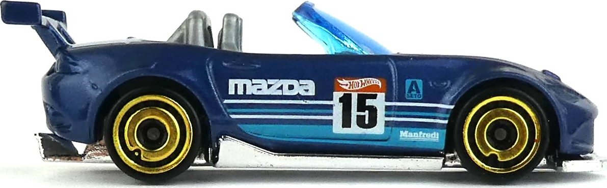 Hot Wheels '15 Mazda MX-5 Miata Dark Blue Vybaleno