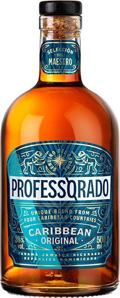 Rum Professore 38% 0,5l (holá láhev)