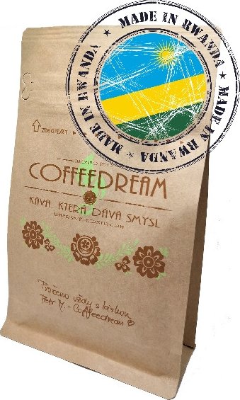 COFFEEDREAM | Káva RWANDA DUKUNDEKAWA MBILIMA - 500g / běžný třívrstvý sáček / Hrubé mletí - frenchpress, filtrovaná káva Káva DUKUNDE A124