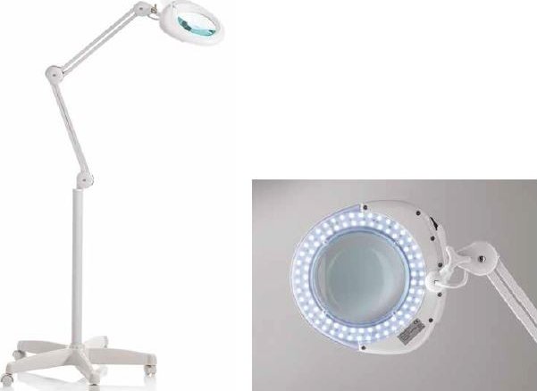 Xanitalia Kosmetická led lampa s lupou 5D
