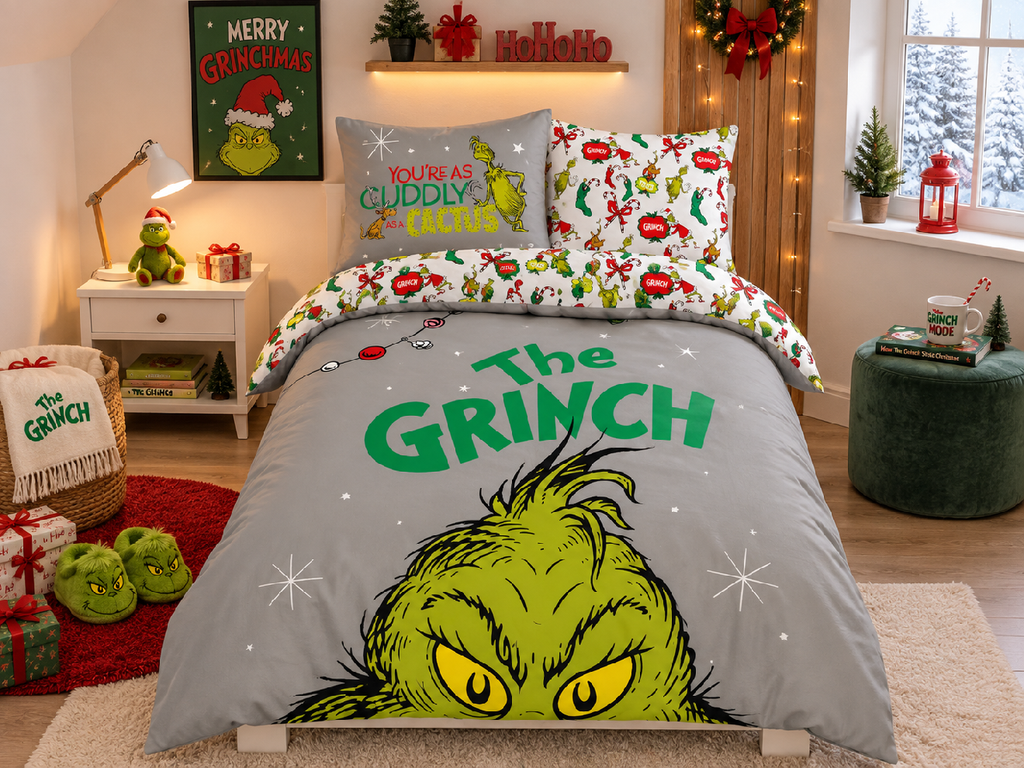 Bavlněné povlečení Grinch The Grinch