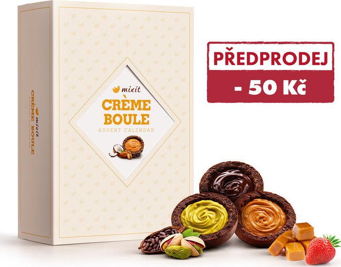 Mixit Adventní kalendář plný Crème boulí 2026