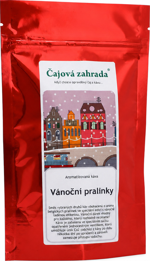Vánoční káva Pralinky zrnková 100 g