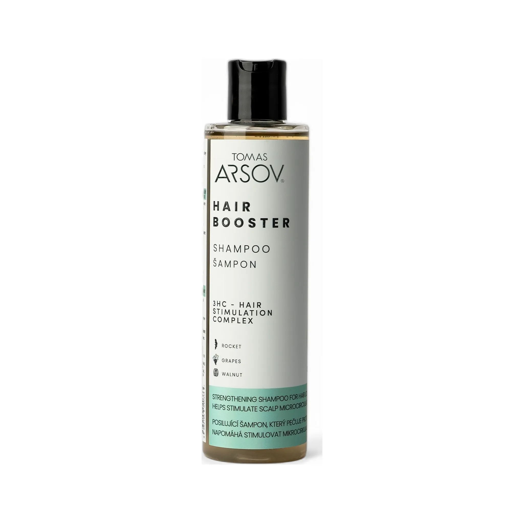 Fotografie 1 - Šampon Tomas Arsov Hair Booster Sulfate Free Shampoo posilující šampon proti vypadávání vlasů 250 ml