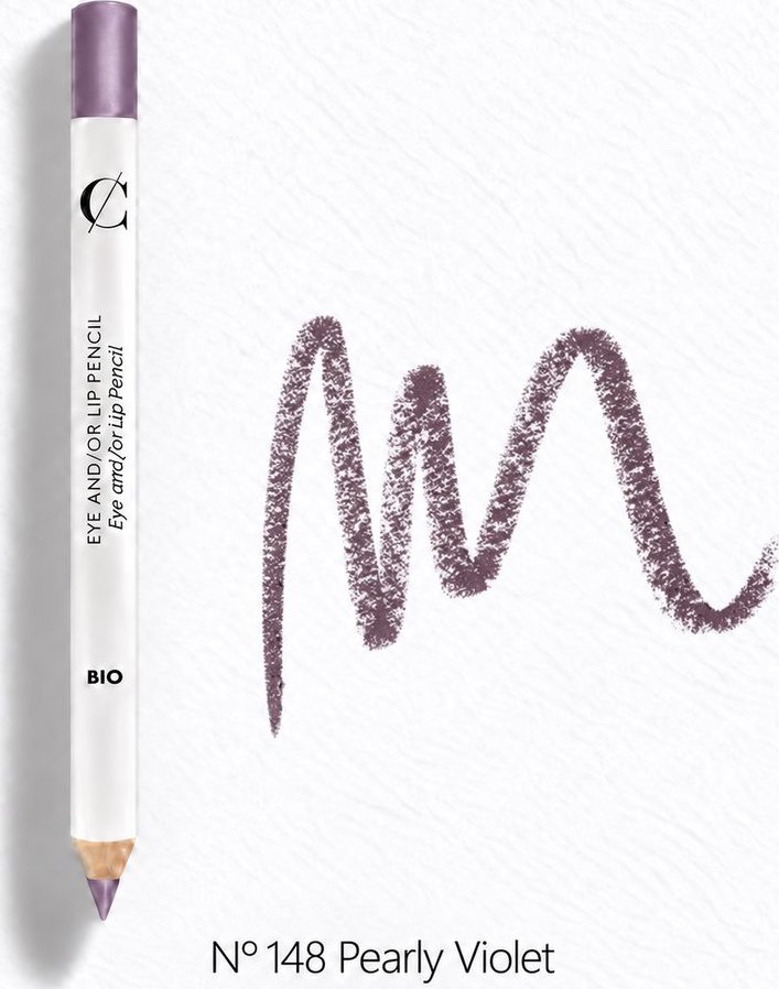 Couleur Caramel Bio tužka na oči - n°148 Pearly violet