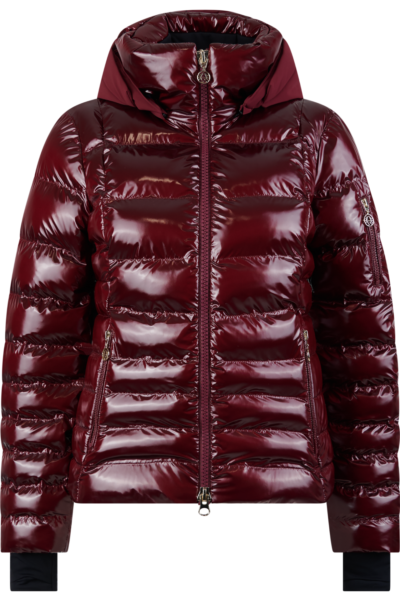 Dámská zimní bunda Sportalm KYLA dark burgundy, Velikost: 38