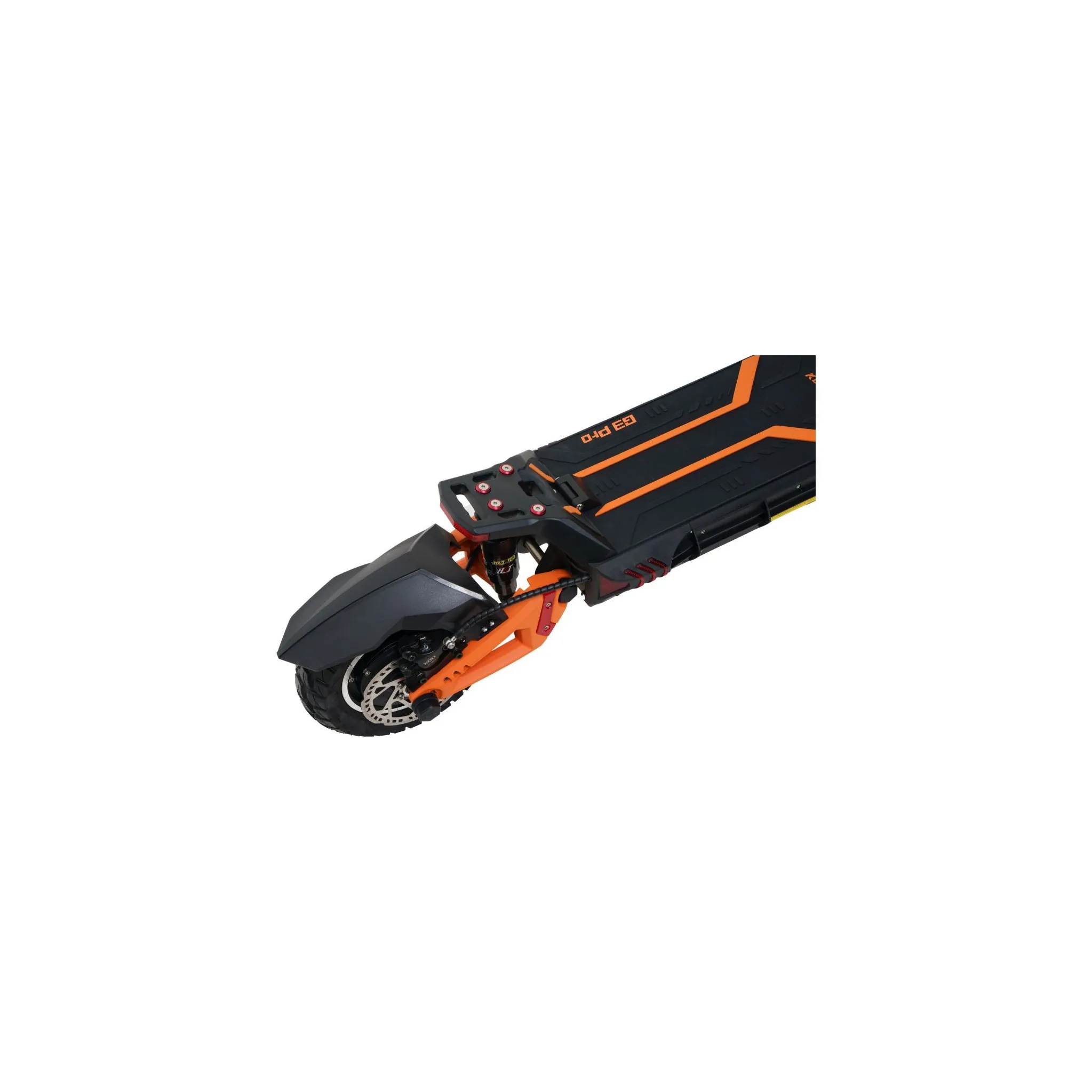 Fotografie 5 - Elektrokoloběžka KuKirin Kirin G3 Pro černá/oranžová