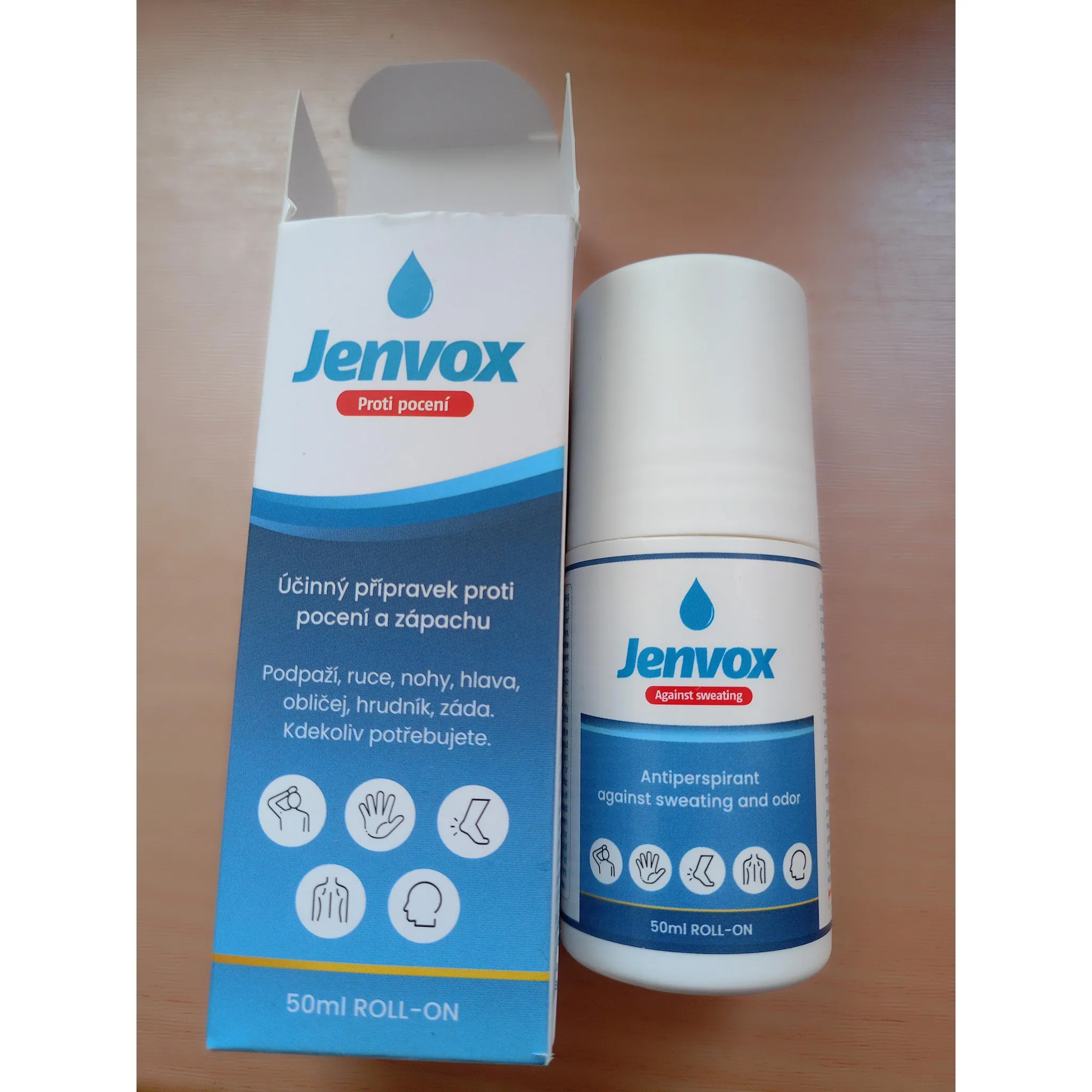 Fotografie 6 -  Jenvox Roll-on proti pocení a zápachu 50 ml