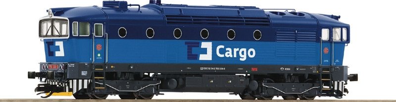 TT - motorová lokomotiva 750 330-3 Brajlovec ČD Cargo ep.VI digi+zvuk