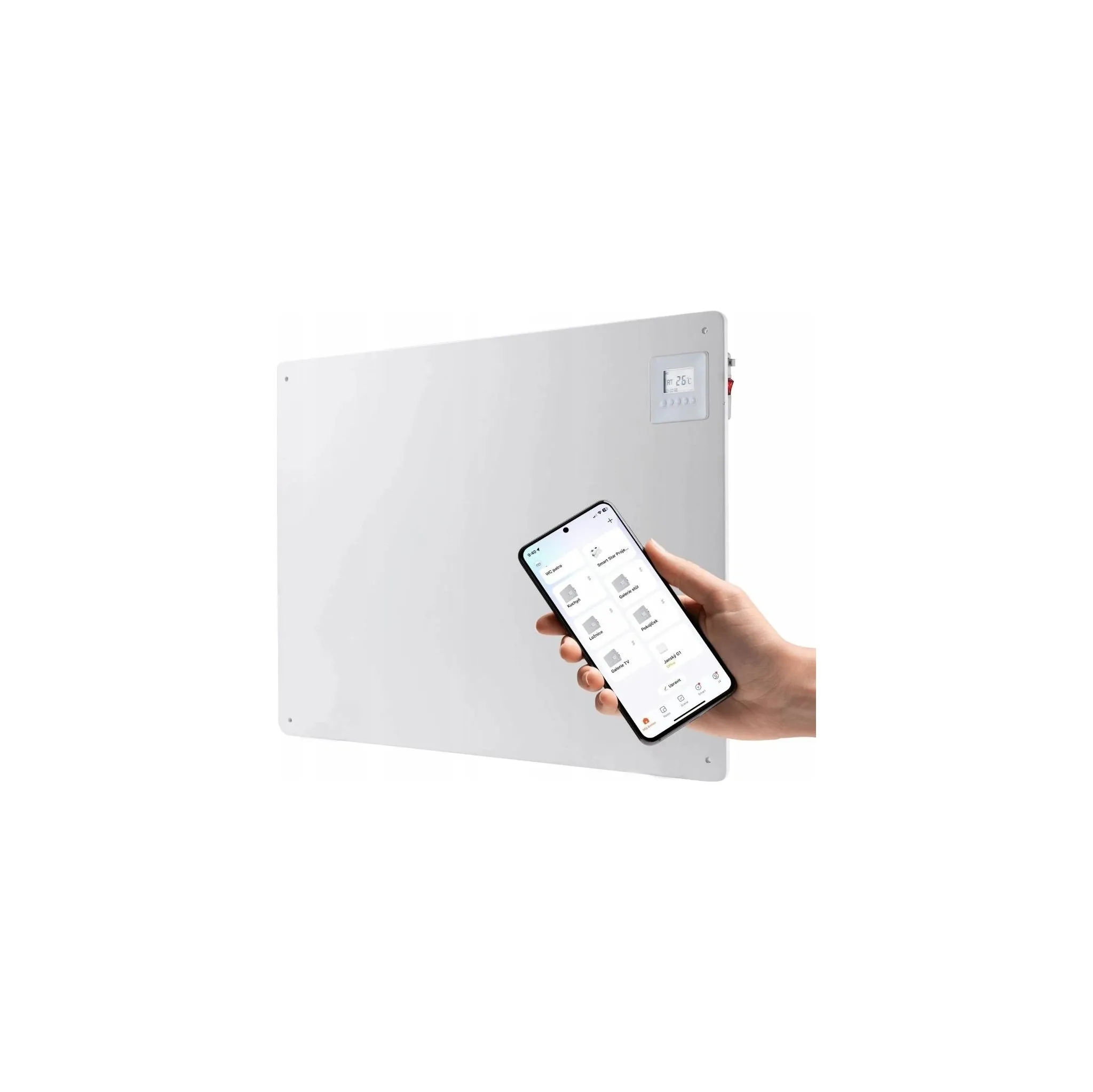 Fotografie 2 - Topný panel BOT Smart IPH2 WiFi 550 W 7067 bílý